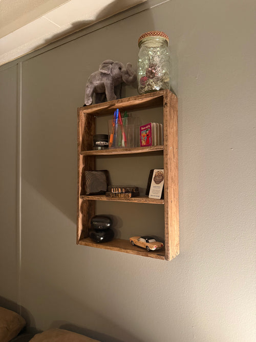 Rustic Wooden Spice Racks