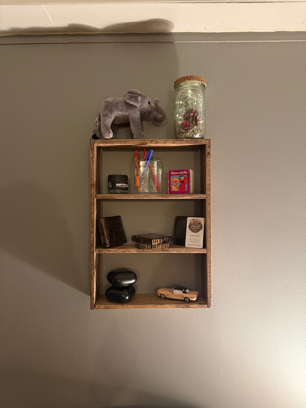 Rustic Wooden Spice Racks